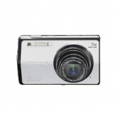 Olympus Stylus 7000 12MP Digital Camera with 7x Optical Dual Image Stabilized Zoom and 3-inch LCD (Silver)