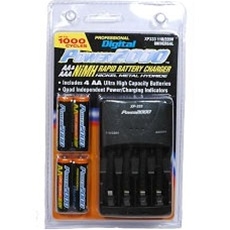 3100 Mah AA (NiMH) Batteries W/ Battery Charger