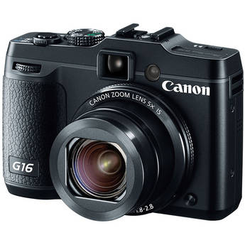 Power Shot G16 Point-and-Shoot Camera