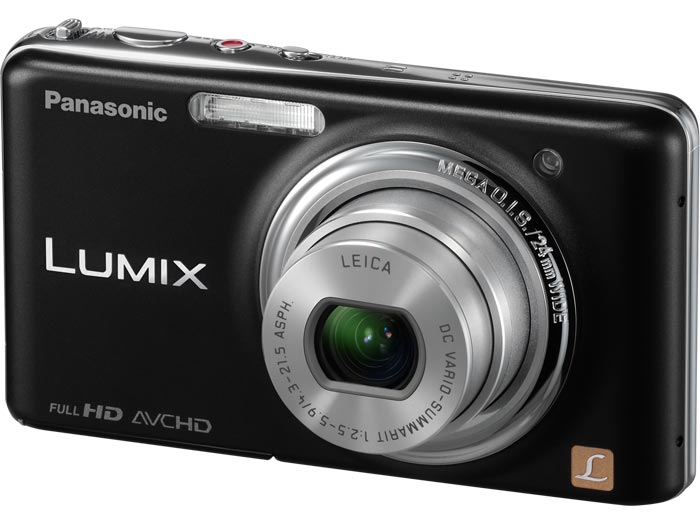 Panasonic Lumix DMC-FX78 12.1 Megapixel Digital Camera - Black 