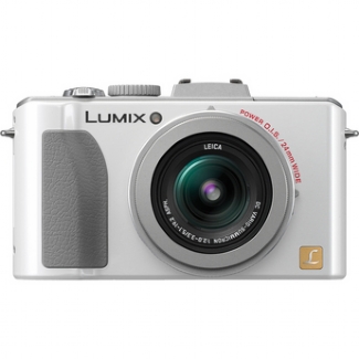 Panasonic Lumix DMC-LX5 10.1MP Compact Camera - White  
