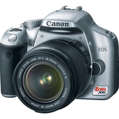 Canon EOS Rebel XSi Digital Camera (a.k.a. 450D) (Silver) (Camera Body)