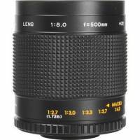 500mm f/8 Manual Focus Telephoto T-Mount Lens
