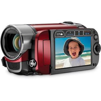 Canon FS200 Flash Memory Camcorder (Red)
