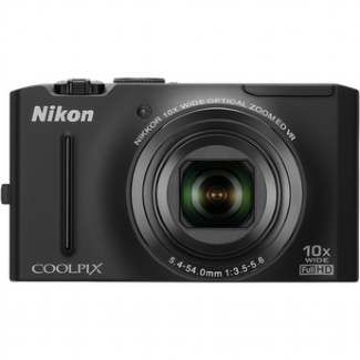 Nikon Coolpix S8100 12.1MP Digital Camera (Black)
