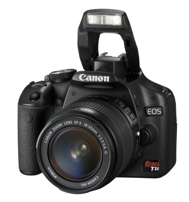 Canon EOS Rebel T1i Digital SLR Kit w/EF-S 18-55mm f/3.5-5.6 IS Lens 