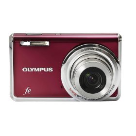 Olympus FE-5020 12MP Digital Camera with 5x Wide Angle Optical Zoom and 2.7 inch LCD (Wine Red)