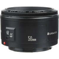 Canon EF 50mm f/1.8 II Autofocus Lens