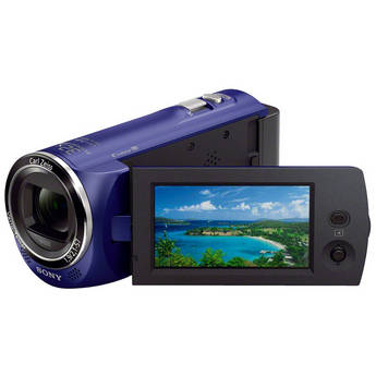  Sony HDR-CX220 HD Handycam Camcorder (Blue)