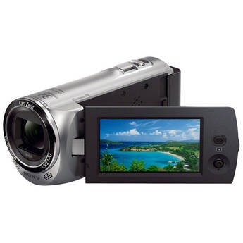  Sony HDR-CX220 HD Handycam Camcorder (Silver)
