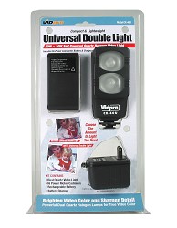 VidPro CX40U Compact and Lightweight Universal Double Light 