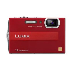 Panasonic Lumix DMC-FP8R 12.1MP Digital Camera - Red