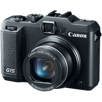 Canon PowerShot G15 Digital Camera 