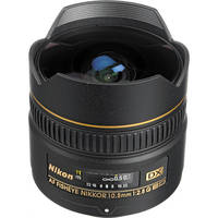 Nikon 10.5mm f/2.8G ED DX Fisheye Nikkor Lens
