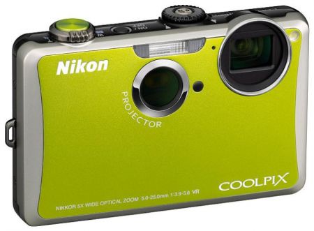 Nikon CoolPix S1100PJ - 14 Megapixel, 5x Optical Digital Camera (Green)