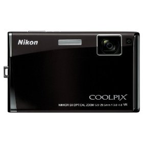 Nikon Coolpix S60 10MP Digital Camera with 5x Optical Vibration Reduction (Black)