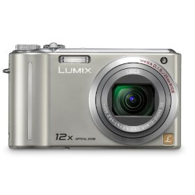 Panasonic DMC-ZS1S LUMIX 10.1 MP Digital Camera with 12x Super Zoom (Silver)