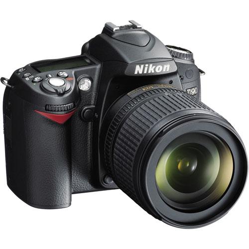 Nikon D90 SLR Digital Camera Kit with Nikon 18-105mm VR Lens 