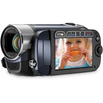 Canon FS200 Flash Memory Camcorder (Blue) 
