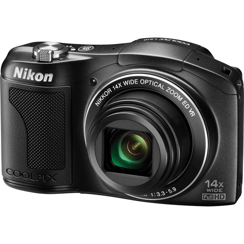  Nikon COOLPIX L610 Digital Camera (Black)