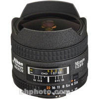 Nikon Fisheye AF Nikkor 16mm f/2.8D Autofocus Lens