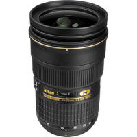 Nikon AF-S Nikkor 24-70mm f/2.8G ED Autofocus Lens (Black)