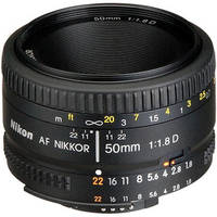 Nikon Normal AF Nikkor 50mm f/1.8D Autofocus Lens
