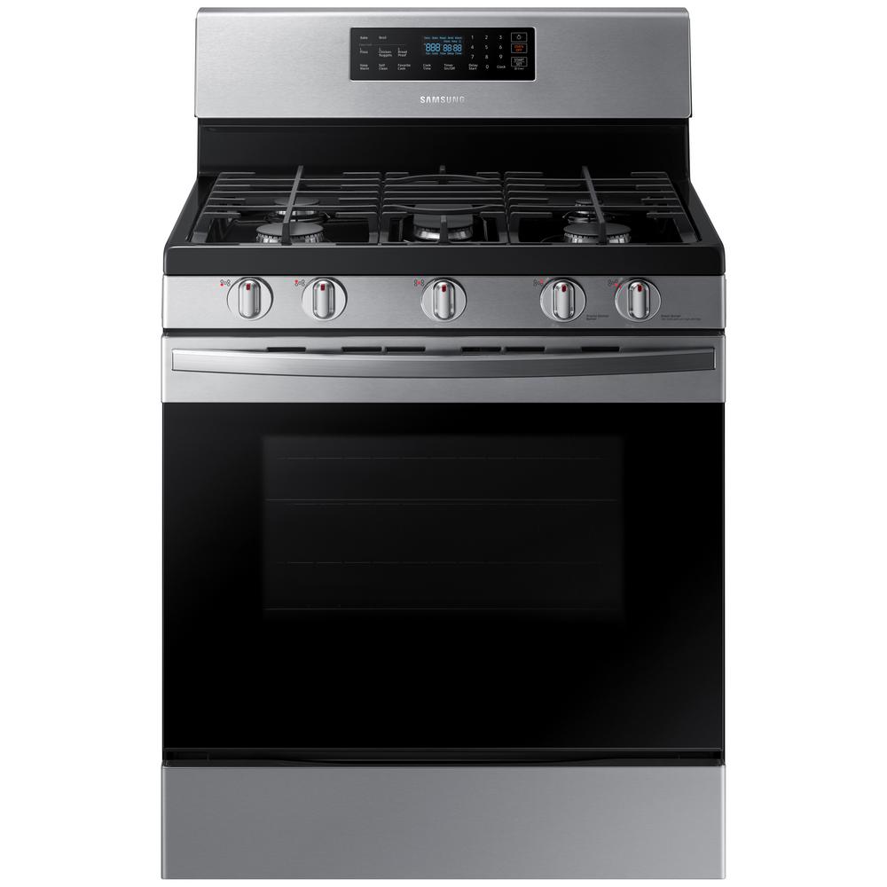 Samsung NX58H5600S 30inch  Stainless Steel Gas Sealed Burner Range