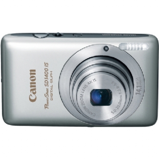 Canon PowerShot SD1400-IS, 14.1 Megapixel, 4x Optical/4x Digital Zoom, Digital Camera (Silver) 