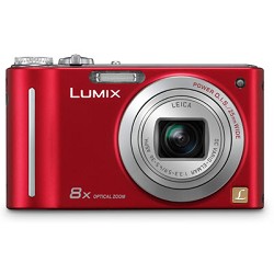 Panasonic Lumix DMC-ZR1R 12.1MP Digital Camera - Red